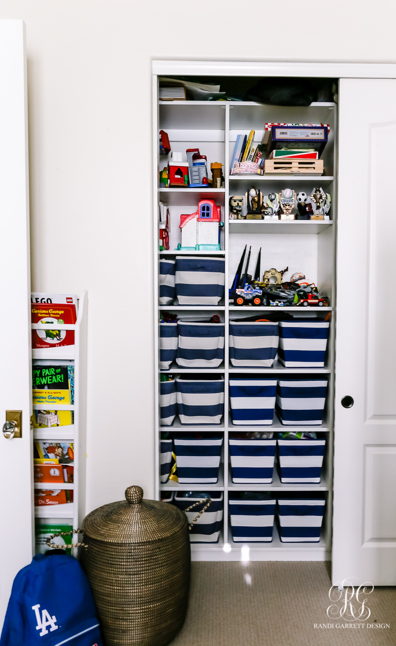 Simple Closet Organizing Ideas - Randi Garrett Design