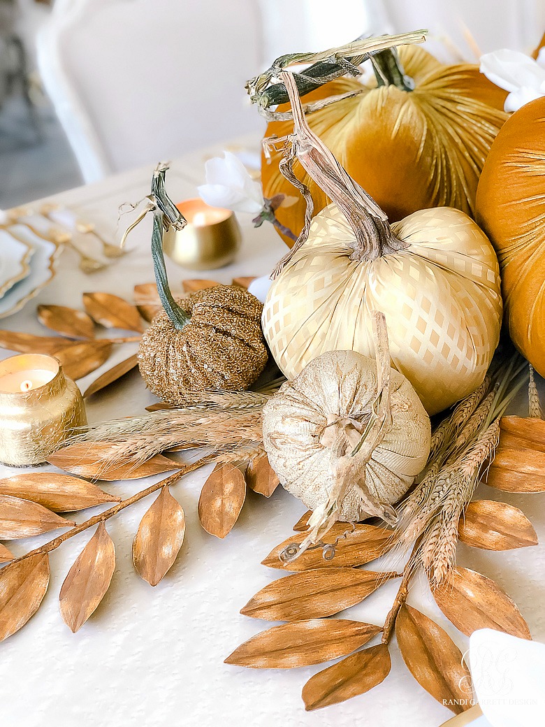 Golden Harvest Fall Table