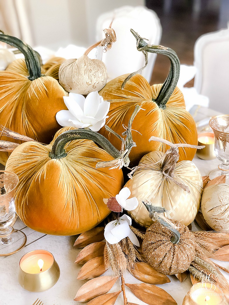 Golden Harvest Fall Table