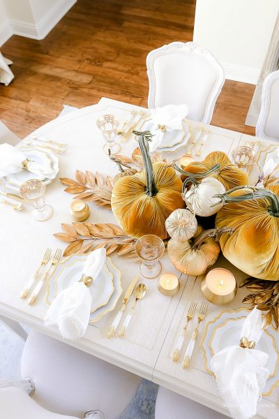 Golden Harvest Fall Table - Randi Garrett Design