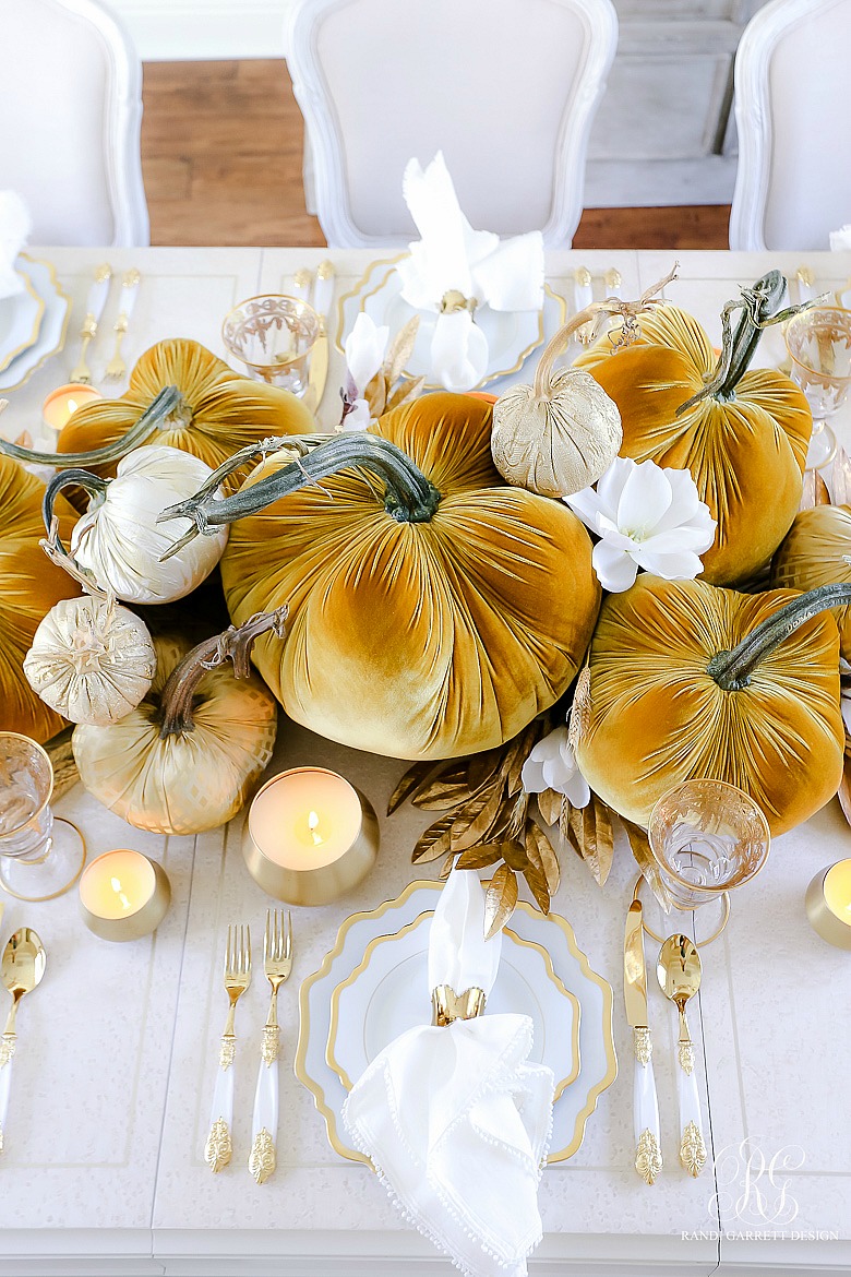 Golden Harvest Fall Table