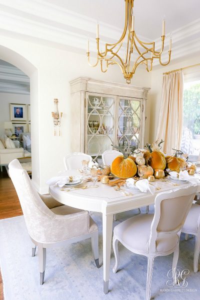 Golden Harvest Fall Table - Randi Garrett Design