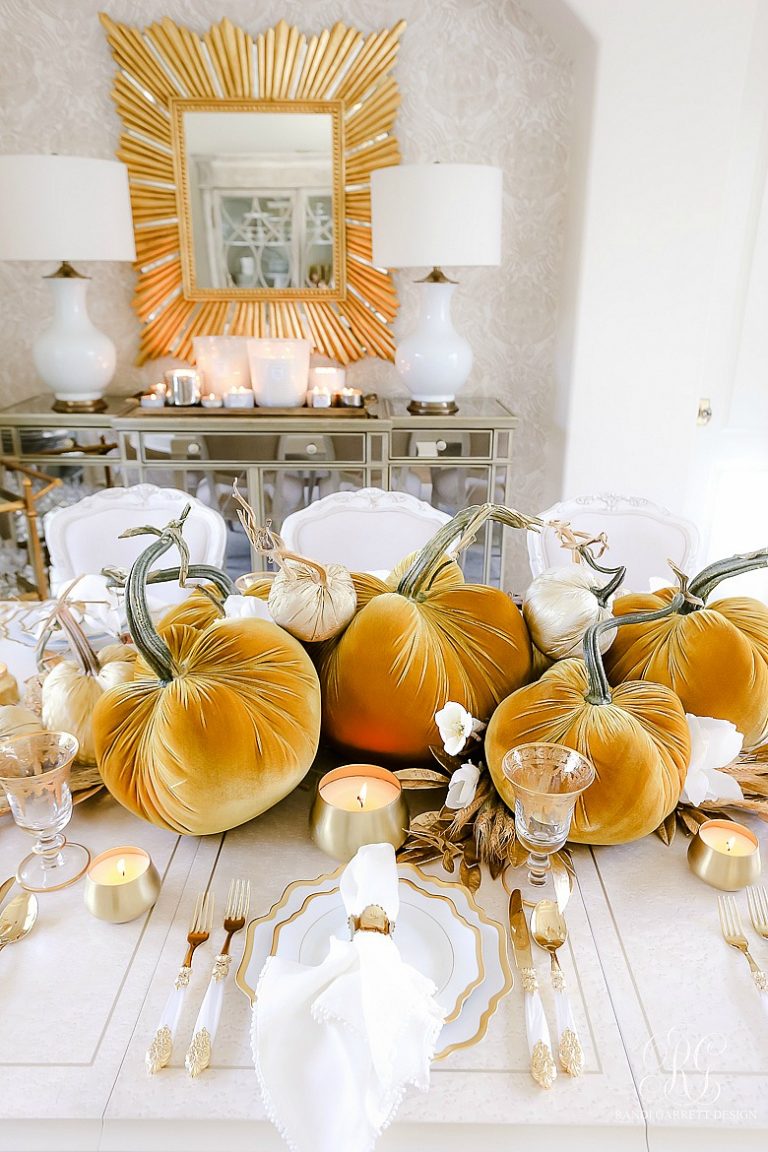 Golden Harvest Fall Table - Randi Garrett Design