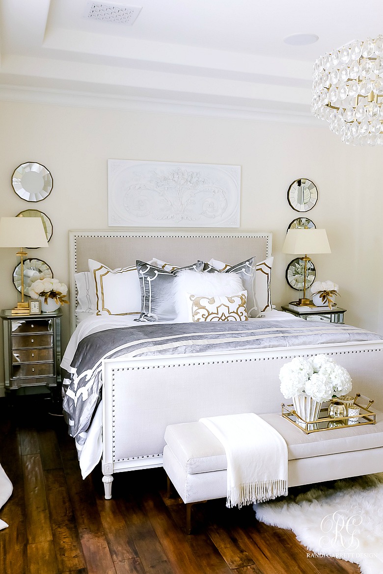 elegant master bedroom