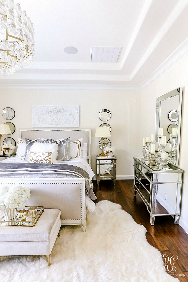 White gold deals and grey bedroom