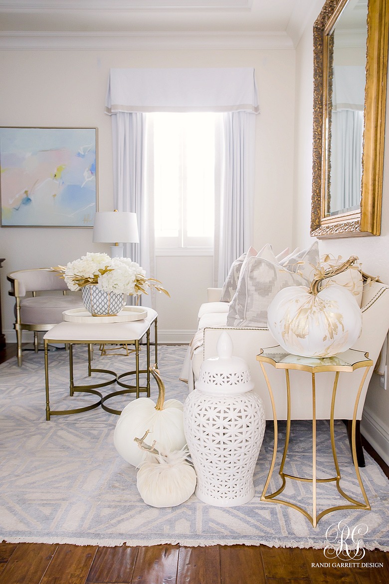 glam fall decorating ideas