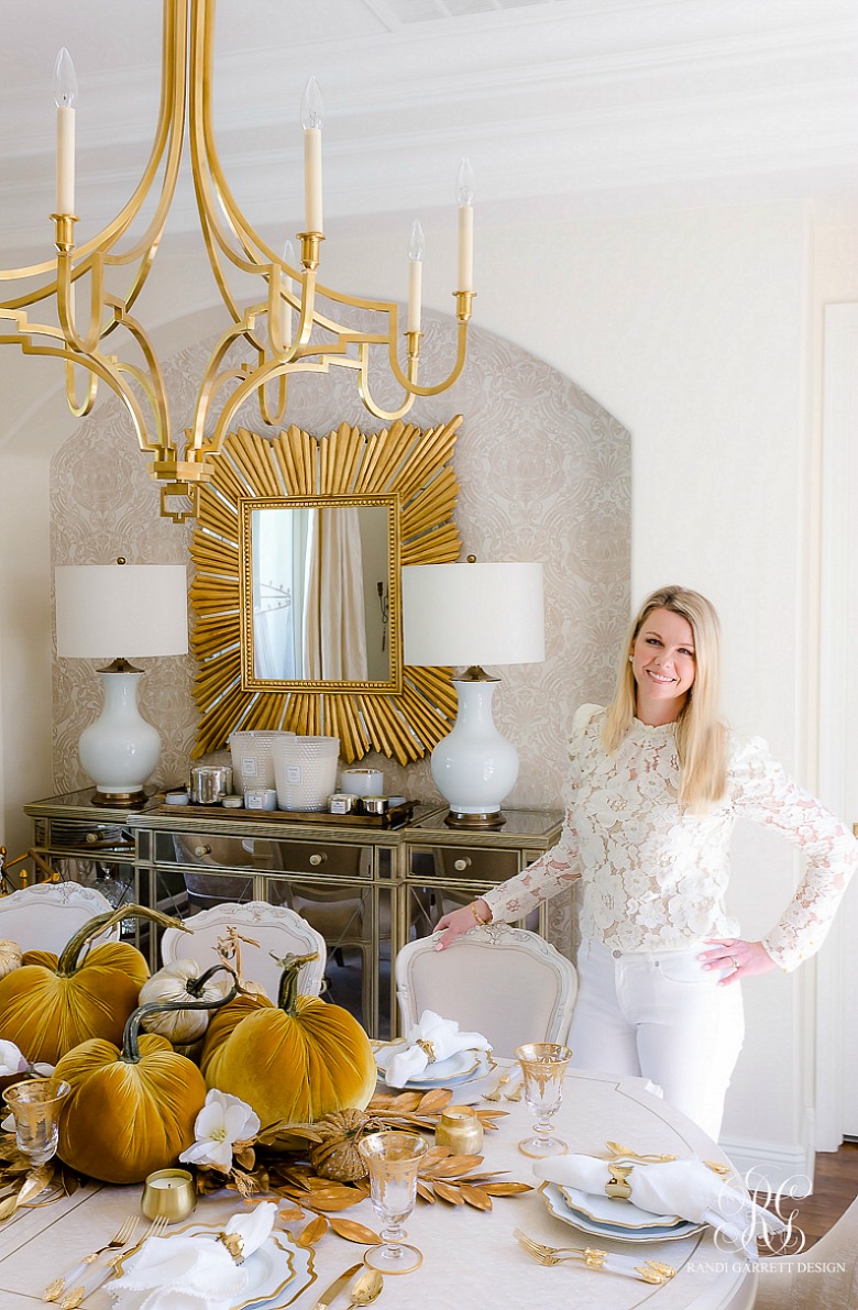 Golden Harvest Fall Table - Randi Garrett Design