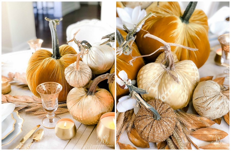 Golden Harvest Fall Table