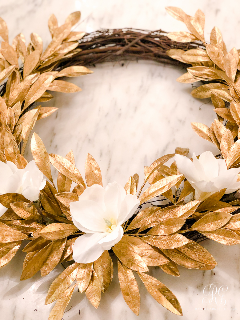 Gold Fall Wreath Tutorial