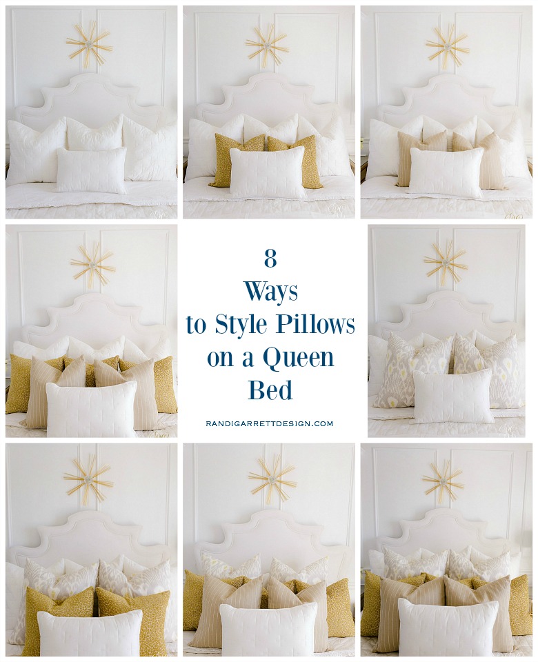 4 DIFFERENT WAYS TO STYLE BED PILLOWS