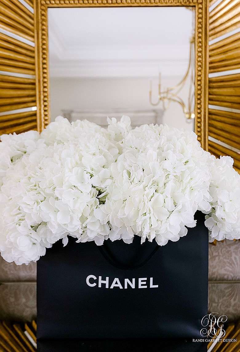 Chanel floral arrangment