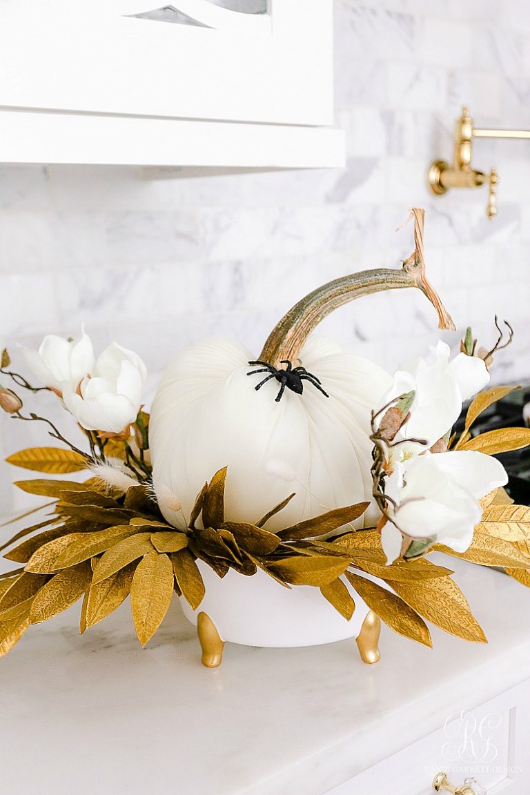 Glam Gold Halloween Home Tour - Randi Garrett Design