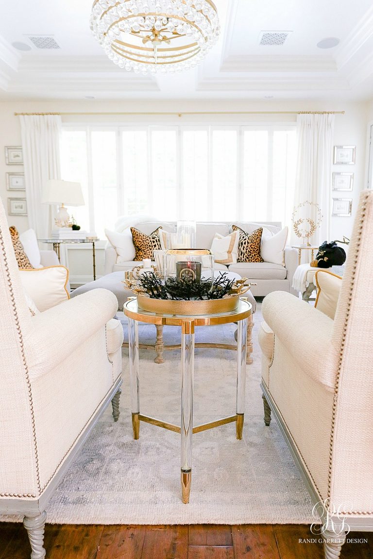 Glam Gold Halloween Home Tour - Randi Garrett Design