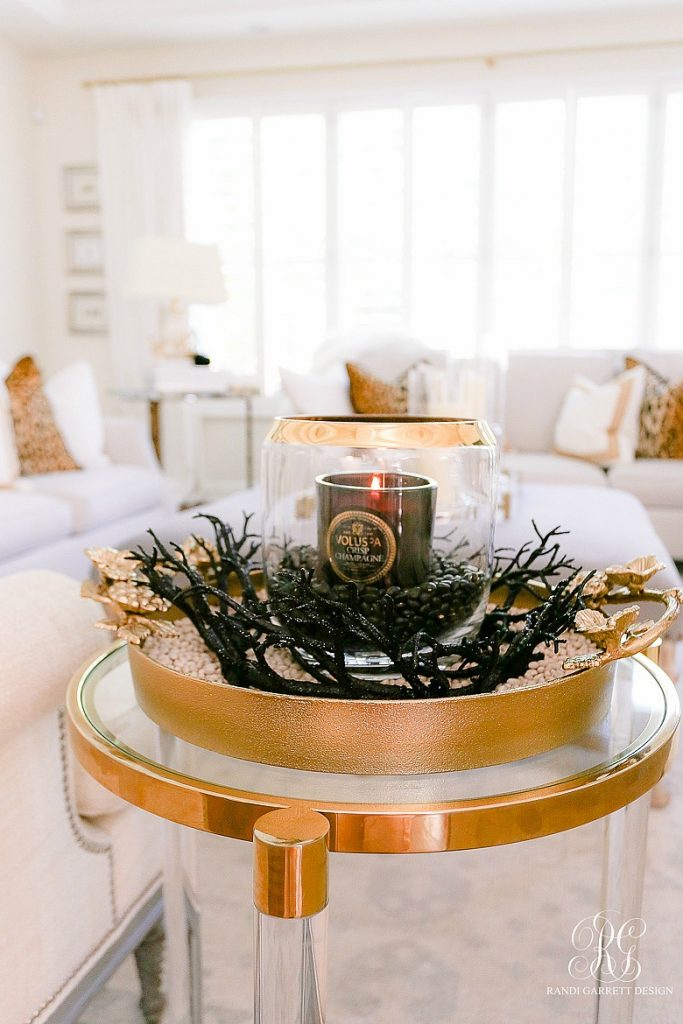 Glam Gold Halloween Home Tour - Randi Garrett Design