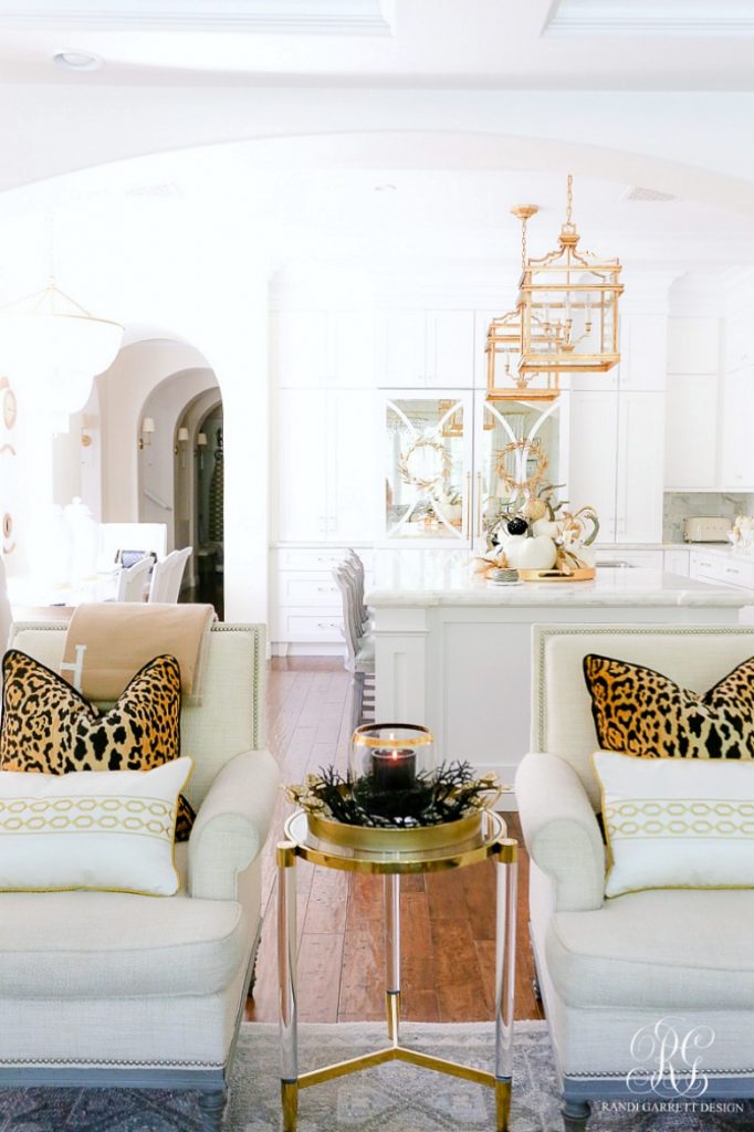 Glam Gold Halloween Home Tour - Randi Garrett Design