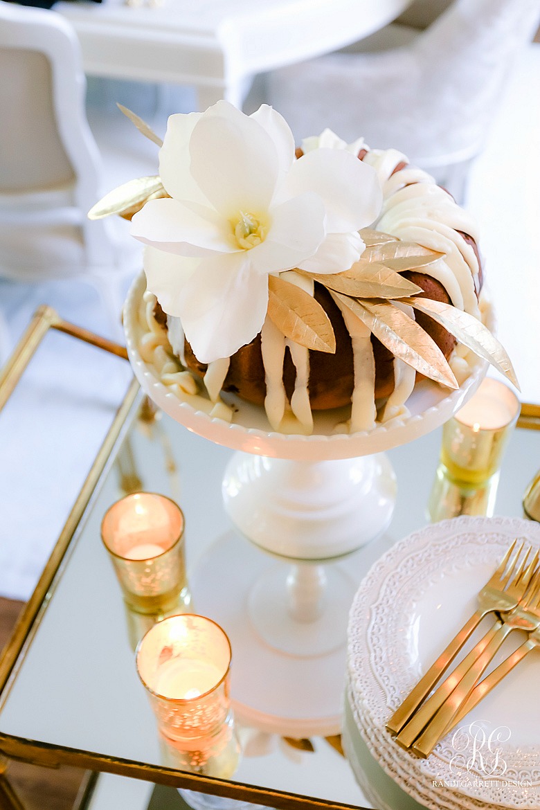 The Best Pumpkin Spice Chocolate Chip Bundt Cake - flower bundt cake