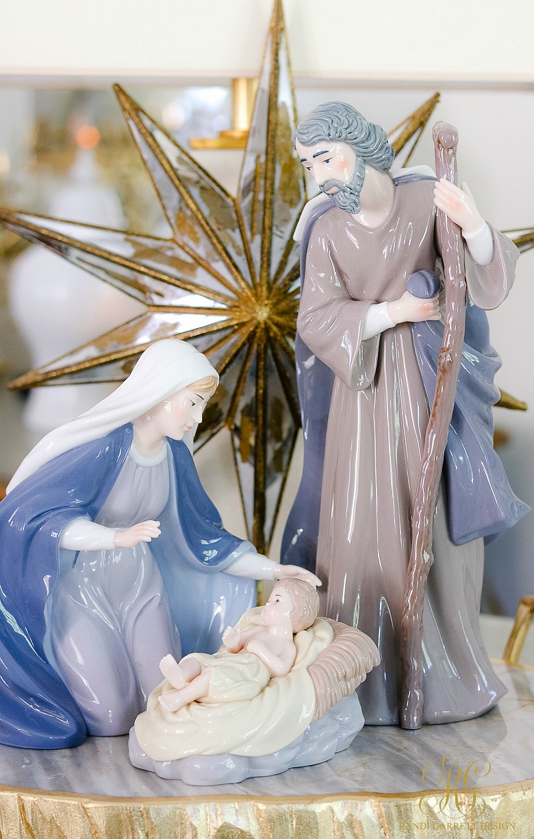 elegant christmas nativity