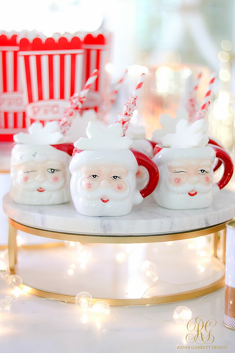 santa christmas mugs