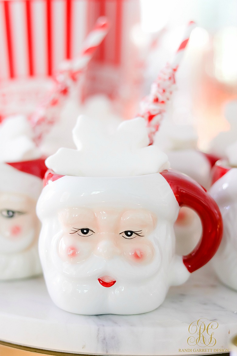 santa christmas mug