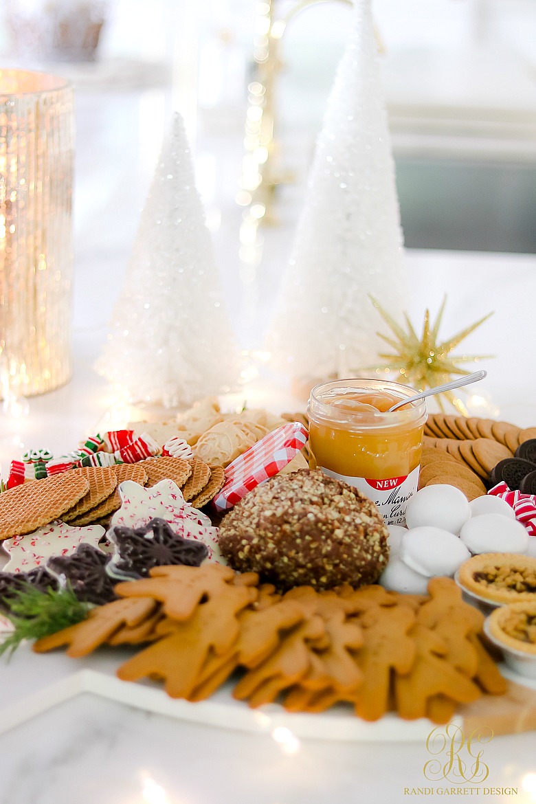 Christmas cookie board