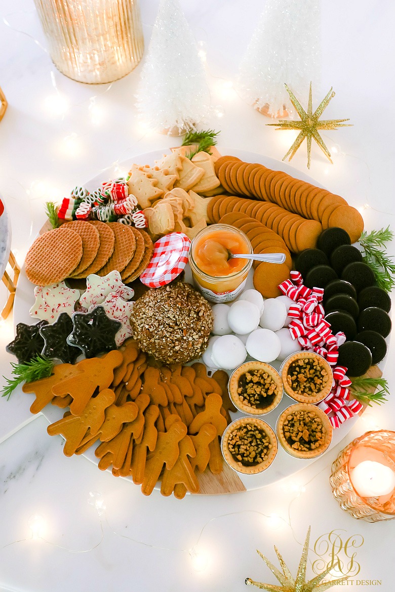 Christmas cookie board