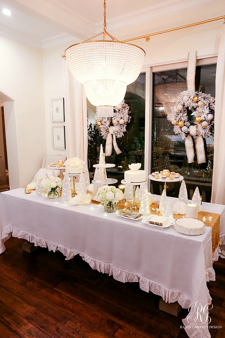 Christmas Favorites Party + My Favorite Things - white gold party