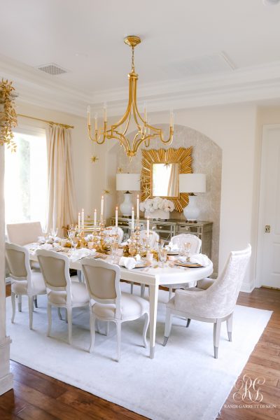 Christmas Dining Room - Oh Holy Night Table - Randi Garrett Design