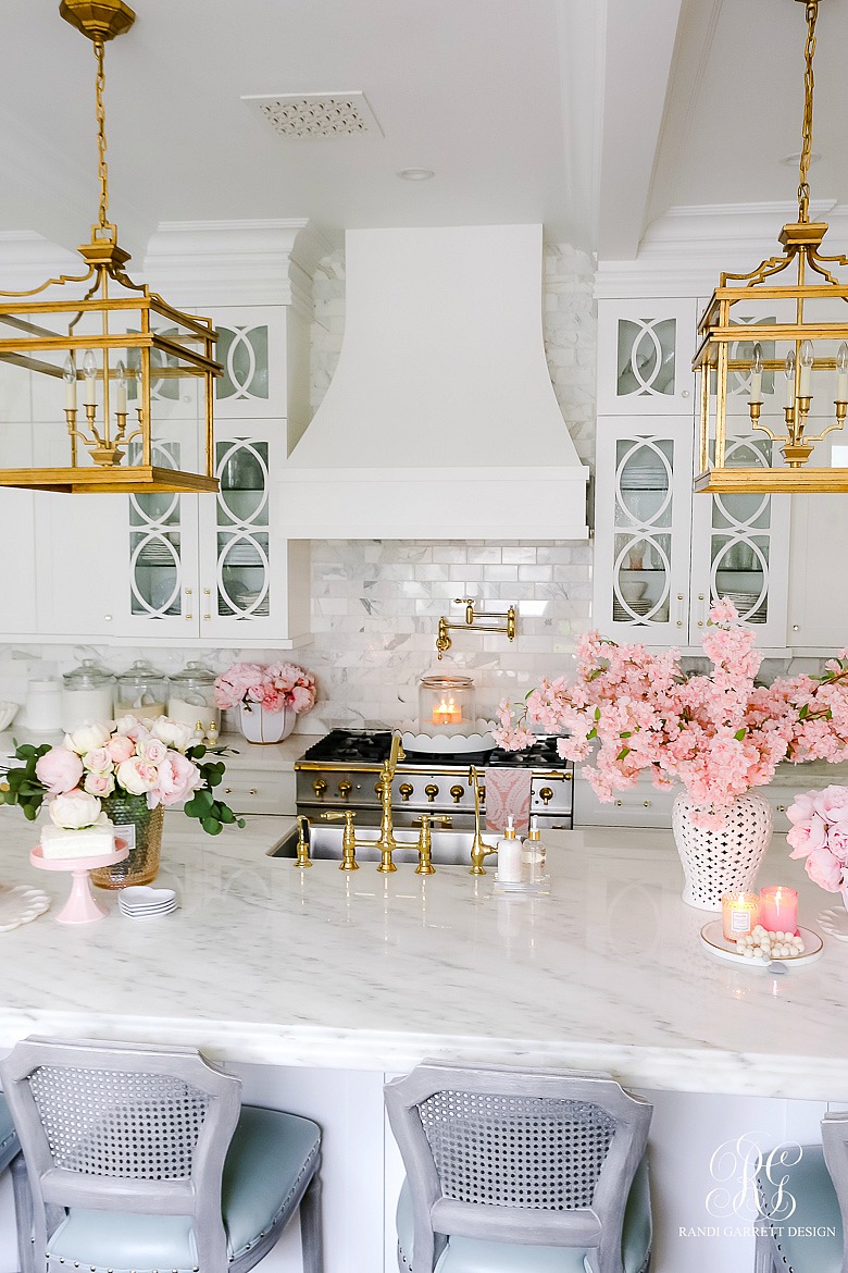 Chic Galentine's Day Table for Valentine's Day - Randi Garrett Design