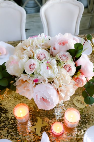 Pink Peony Valentine's Day Table - Randi Garrett Design