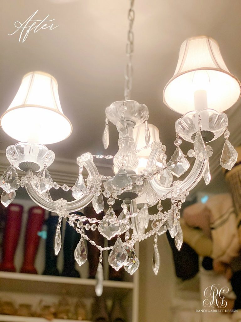 How to Clean a Crystal Chandelier Randi Garrett Design