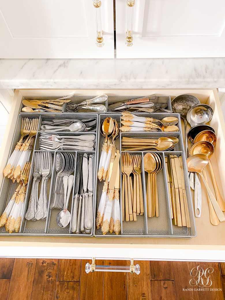 silverware drawer organizing ideas