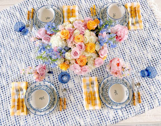 Cheery Spring Table - Randi Garrett Design