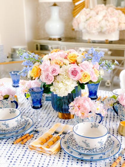Cheery Spring Table - Randi Garrett Design