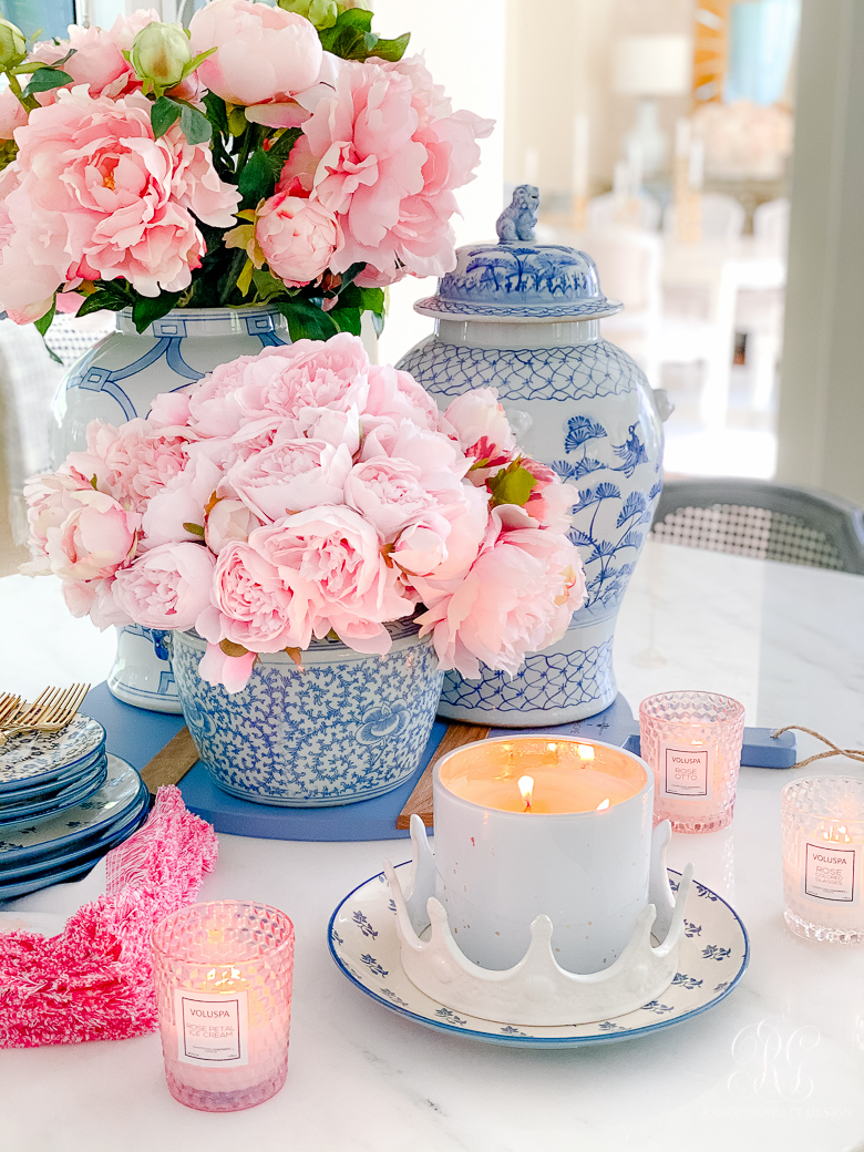 Southern Charm Inspired Spring Home Tour spring vignette