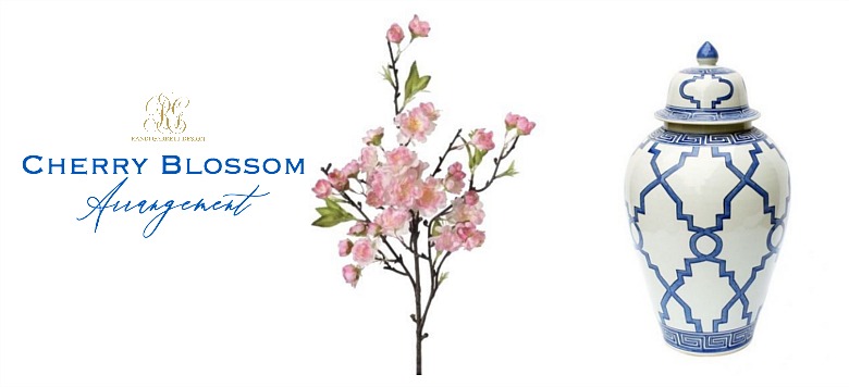 cherry blossoms arrangement