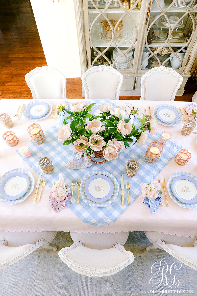 Spring Easter Table