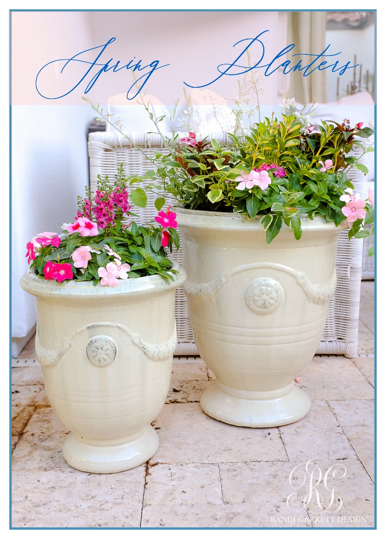 Pretty Spring Planters