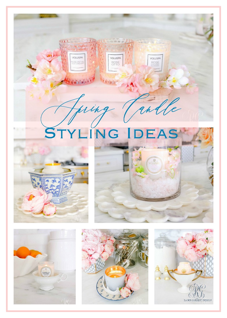 Spring Candle Styling Ideas