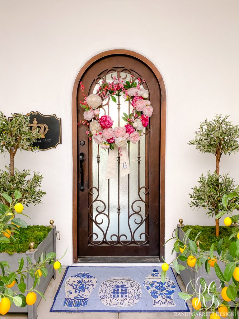 Vibrant Spring Porch + Outdoor Decor - Randi Garrett Design