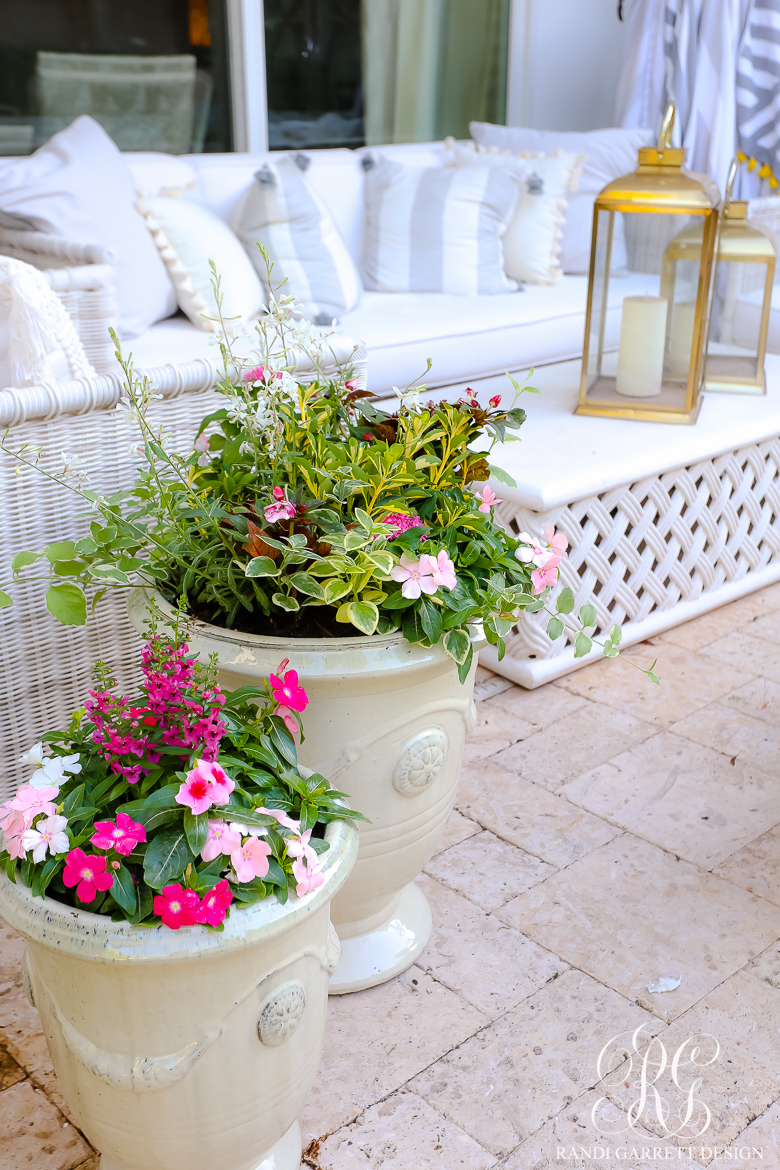 Pretty Spring Planters anduze pots