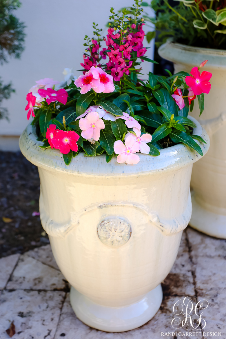 Pretty Spring Planters anduze pots