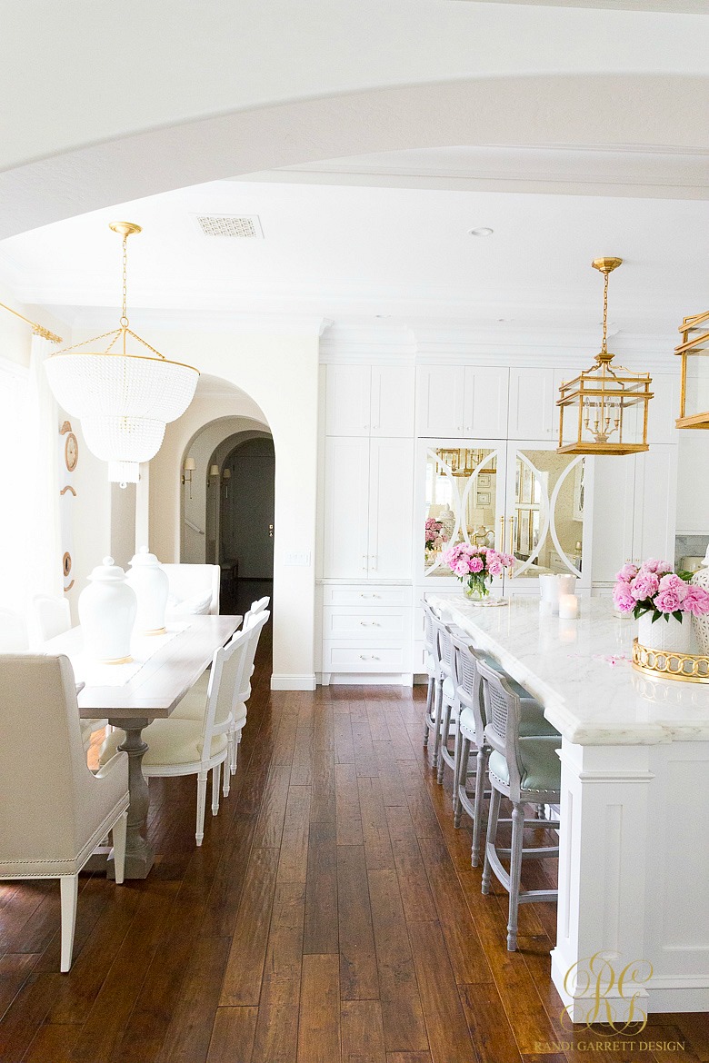 traditional white kitchen