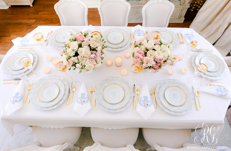 gorgeous spring table setting