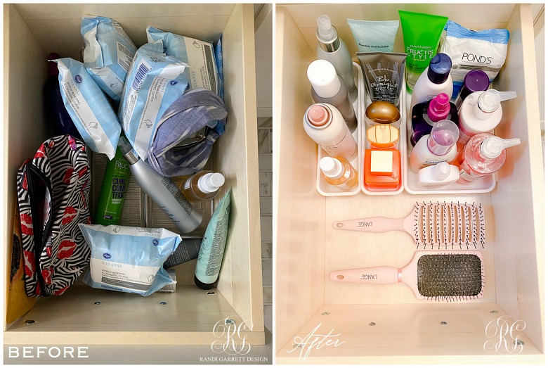 Easy Bathroom Organizing Projects - Randi Garrett Design