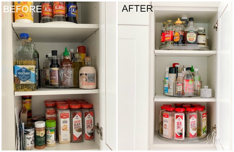 Spice Cabinet Organization Ideas