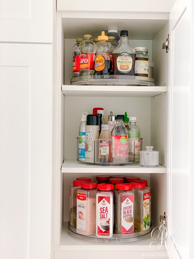 Baking Cabinet Organization & Spice Storage Ideas - On Sutton Place