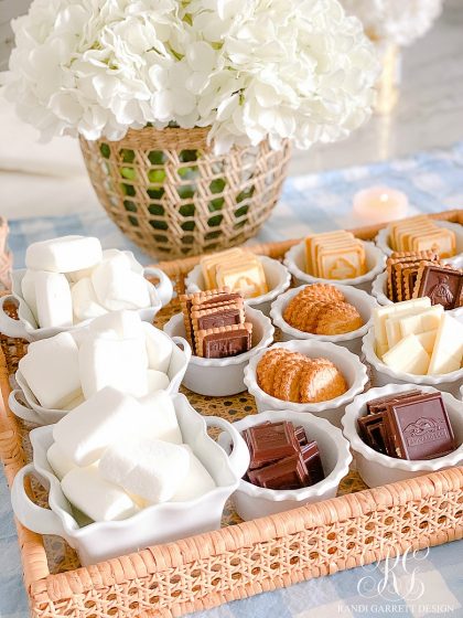 How to make Gourmet S'mores - Randi Garrett Design