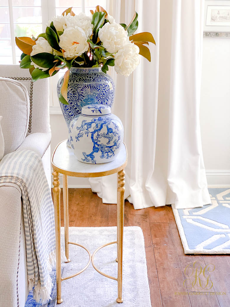 marble side table