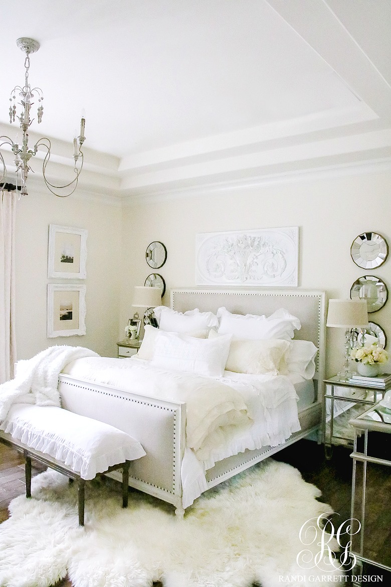 Glam Bedroom Mini Makeover