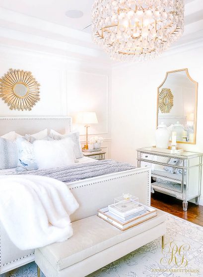 Glam Bedroom Mini Makeover - Randi Garrett Design